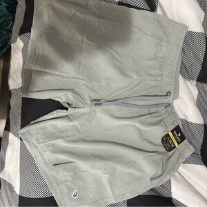 BURLEBO Light Gray Men's Shorts